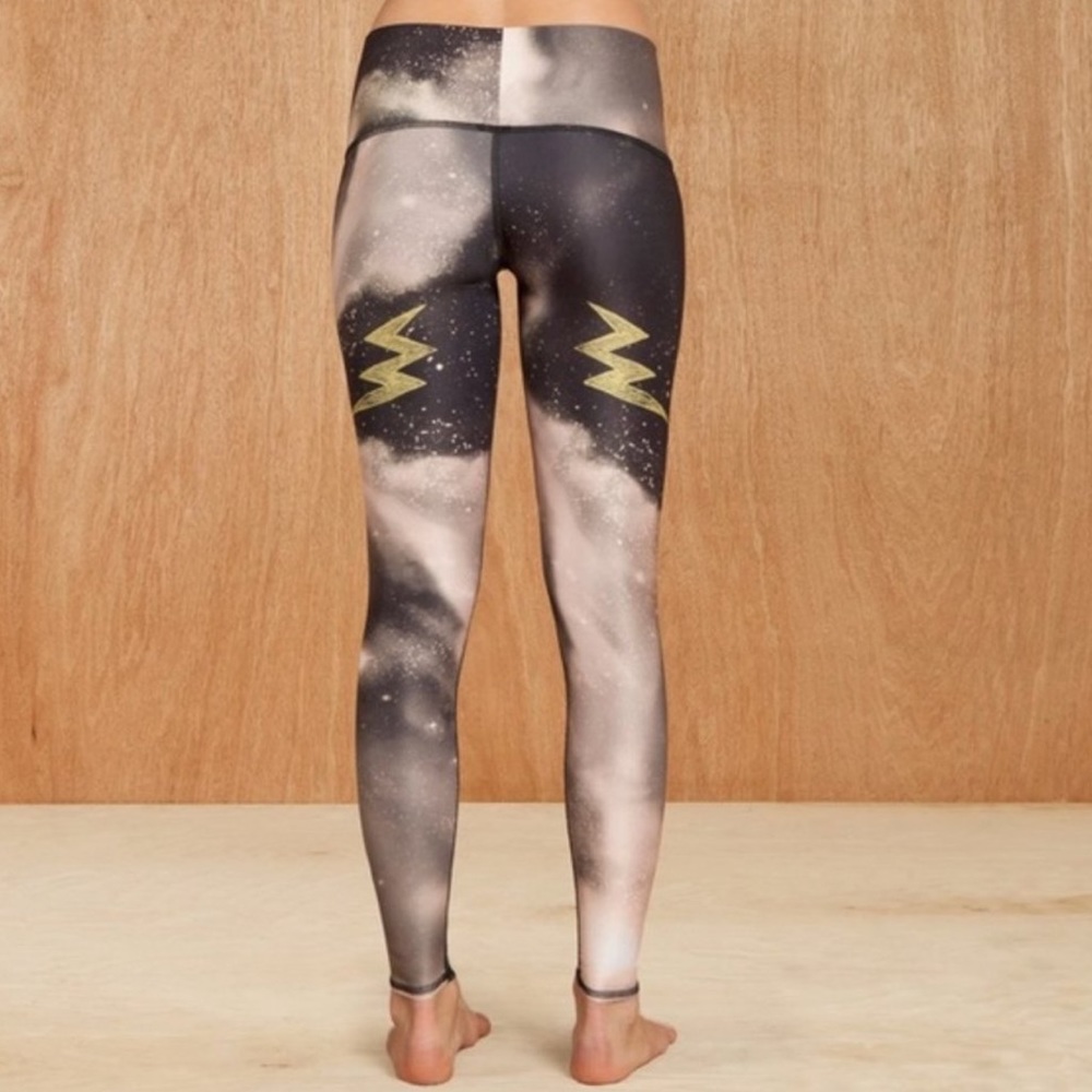 Teeki Cosmo Galaxy Lightning Bolt Leggings